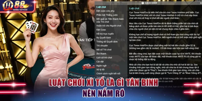 Luật chơi Xì tố là gì tân binh nên nắm rõ