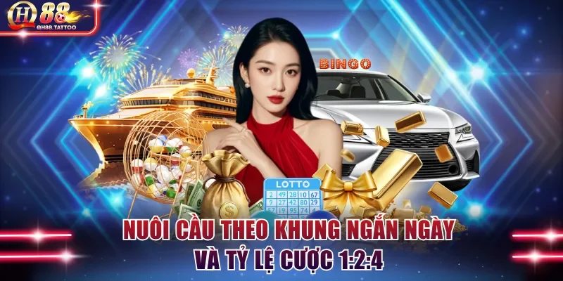 Nuôi cầu theo khung ngắn ngày và tỷ lệ cược 1:2:4